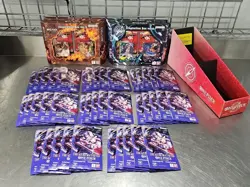 ONE PIECE: ( 40 ) OP-14 Sleeved Booster Packs! Illustration Box Vol.5 Vol.6 X4 - Image 4