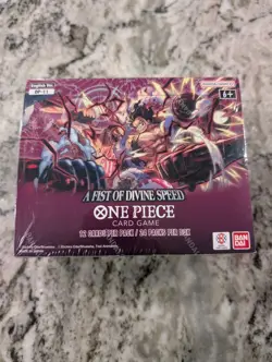 One Piece TCG OP-11 A Fist of Divine Speed English Sealed Booster Box - Image 1