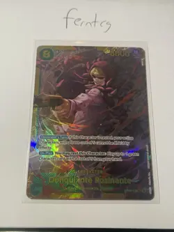 One Piece Donquixote Rosinante Secret Rare NM Kingdoms of Intrigue Ship Same Day - Image 1