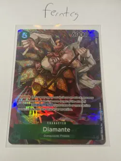 One Piece Diamante Rare Alternate Art NM Kingdoms of Intrigue Ship Same Day - Image 1