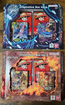 ONE PIECE Illustration Box vol. 5 and vol. 6, BAN DAI, new, original packaging - Image 1