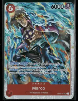 One Piece TCG Marco OP03-013 (SR) Pillars of Strength - Image 1
