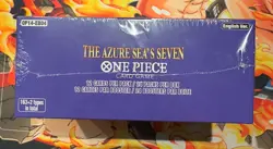 One Piece OP-14 The Azure Sea’s Seven ENG Booster Box New Sealed - Image 2