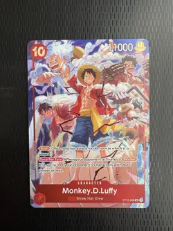 Monkey D. Luffy Dallas 2025 ST10-006 - One Piece Day Promo Card Gear 5 - Image 1