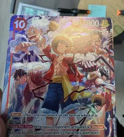 Monkey D. Luffy Dallas 2025 ST10-006 - One Piece Day Promo Card Gear 5 - Image 3