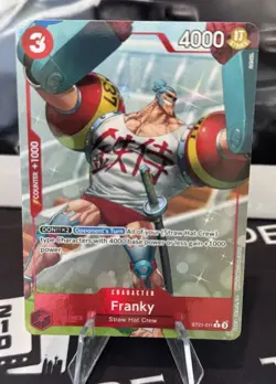 One Piece ST21-011 Franky Starter Deck EX:Gear 5 NM ALT ART - Image 1