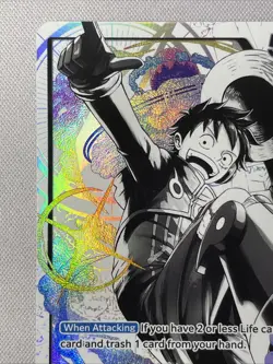 One Piece TCG - ST29-001 Alt Art Leader Card - Monkey.D.Luffy - Image 3