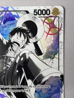 One Piece TCG - ST29-001 Alt Art Leader Card - Monkey.D.Luffy - Image 4