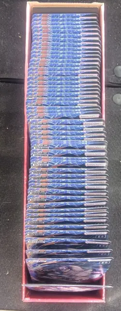 50 One Piece TCG: The Azure Sea's Seven Sleeved Booster OP-14 English W/Tray - Image 2
