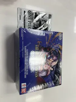 ONE PIECE CARD GAME THE AZURE SEA'S SEVEN BOOSTER BOX OP14 ENGLISH Sealed &promo - Image 1