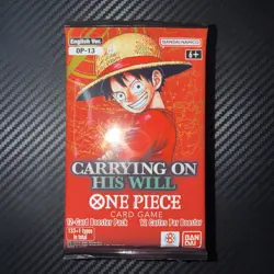 12 Sealed Booster Packs Of One Piece OP13 Carrying On His Will English TCG - Image 1