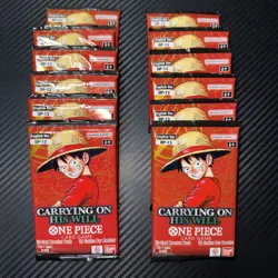 12 Sealed Booster Packs Of One Piece OP13 Carrying On His Will English TCG - Image 2