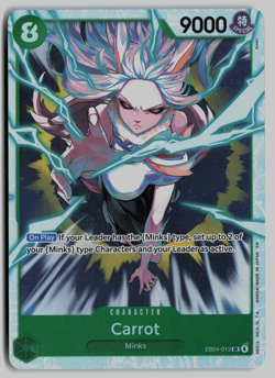 x3 One Piece OP14 The Azure Sea's Seven - Carrot SR EB04-013 - Image 1