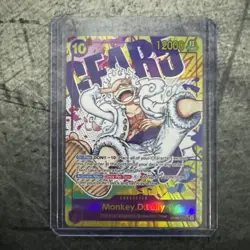 One Piece TCG OP05-119 Monkey D. Luffy Gear 5 Parallel SEC Alt Art English - Image 1