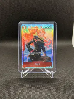One Piece Royal Blood Sanji Punk Hazard Holo Foil Card #OP10-005 - Image 1