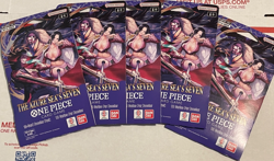 HOT!!! One Piece TCG OP-14 Sleeved Booster Pack x15 Azure Sea's Seven SHIPS ASAP - Image 1