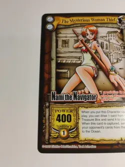 Nami The Mysterious Woman Thief Vintage One Piece Quest Begins Non Foil 2005 NM - Image 2
