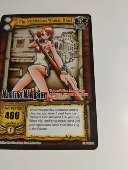 Nami The Mysterious Woman Thief Vintage One Piece Quest Begins Non Foil 2005 NM - Image 3