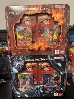 One Piece Card Game: Illustration Box (IB-05) Vol.5 and Vol.6 - IN HAND - Image 1