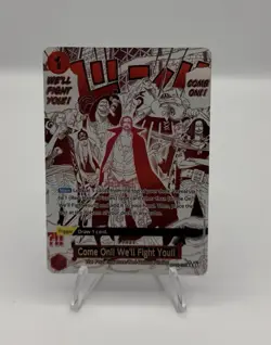 COME ON!! WE'LL FIGHT YOU!! - One Piece OP09-020 - AA Alt Event Manga PRB02 - Image 1