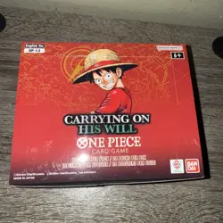 One Piece CCG: Carrying on His Will Booster Box [OP-13] (From Bandai Store) - Image 1