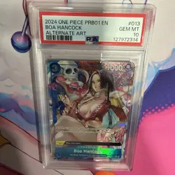 Boa Hancock ST03-013 PSA 10 ALT ART One Piece PRB01 THE BEST English - Image 3