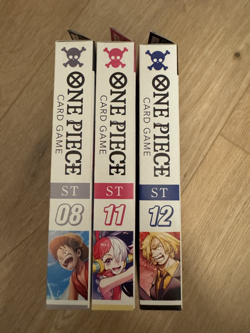 One Piece Starter Deck Bundle ST-08, ST-11, ST-12 (English - Sealed & New) - Image 4