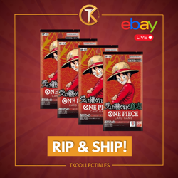 One Piece 1 BUSTA OP-13 RIP & SHIP LIVE - Image 1