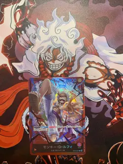One Piece CCG Monkey.D.Luffy ST21-001 Leader Edition NM Condition Japanese - Image 1