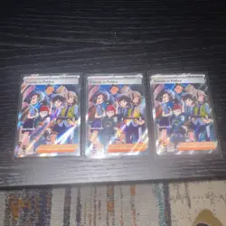 (3X) Pokemon TCG Friends in Paldea Ultra Rare Holo Cards 137/131 (LOT OF 3) - Image 1