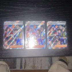 (3X) Pokemon TCG Friends in Paldea Ultra Rare Holo Cards 137/131 (LOT OF 3) - Image 2