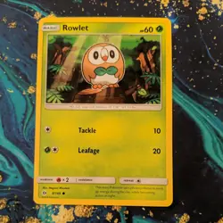 [LOT of 6] Rowlet (9/149) Sword Shield 2016 - Non-Holo Pokemon Card - Near Mint - Image 5