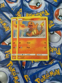 [LOT of 2] Charmander (7/68) Pokemon Card - Hidden Fates NM - Free Shipping - Image 1
