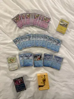 Big Pokemon Lot Of Sealed Cards , Fezandipiti Deck , Pikachu Deck - Image 2