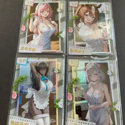 Peach Party - Goddess Story - SP Partial Set / Lot - 4 Cards! - Anime Bikini - Image 1