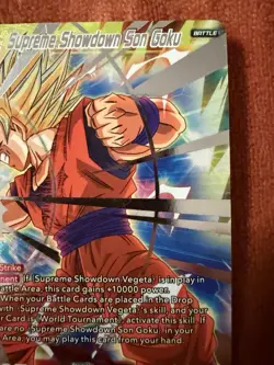 Dragon Ball Super Card Game - TB2-002 SPR - Supreme Showdown Son Goku - Image 3
