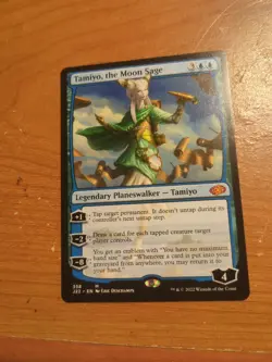 MTG Tamiyo, the Moon Sage Jumpstart 2022 Regular Planeswalker Card NM Condition - Image 1
