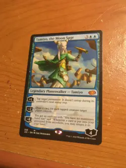 MTG Tamiyo, the Moon Sage Jumpstart 2022 Regular Planeswalker Card NM Condition - Image 2