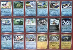 POKEMON x165 SURGING SPARKS COMPLETE REVERSE HOLO CARD SET - Image 5