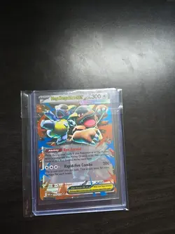 Pokemon TCG Mega Kangaskhan EX 104/132 Double Rare Evolutions Card - Image 1