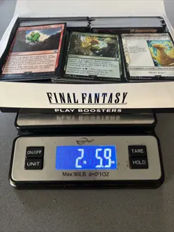 Over 2 Pounds Lot Of MTG Magic The Gathering Cards Final Fantasy - Image 1