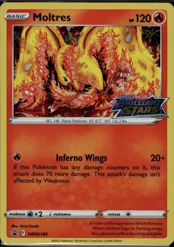 Moltres - SWSH185 Promo SWSH: Sword & Shield Promo Cards SWSH185 NM - Image 1