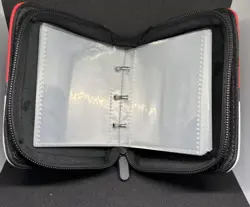 Small 3-Ring Pokemon Binder for Trading Cards - Unused Pokemon TCG Zipper - Image 2