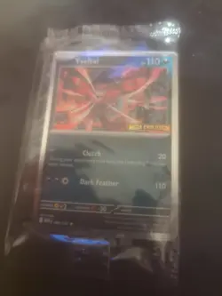 Pokemon TCG Yveltal 088/132 Stamped Mega Evolutions Promo Card Sealed - Image 1