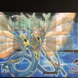 Konami Yugioh ANCIENT PROPHECY Ancient Fairy Dragon Playmat Card Game Mat - Image 4