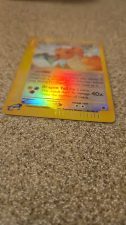 Nintendo Dragonite Pokemon TCG Holo Rare Expedition Base Set Card #43/165 100HP - Image 2