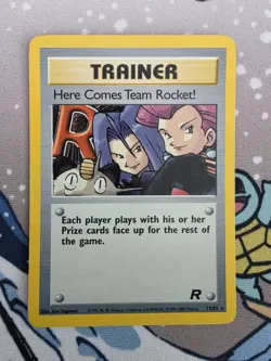 Here Comes Team Rocket! 15/82 Holo Rare Team Rocket Pokemon Card Unlimited - Image 1