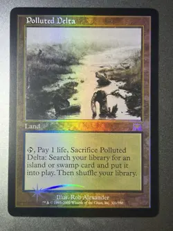 Magic: The Gathering MTG Polluted Delta Foil Onslaught - Image 1