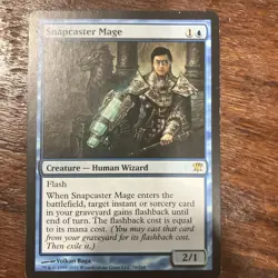 Magic the Gathering MTG Snapcaster Mage (78) Innistrad LP - Image 1