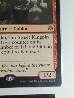 Krenko, Tin Street Kingpin War of the Spark Regular - Image 3